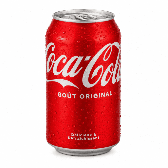 Soda canette
